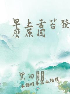 早上舌苔发白什么原因