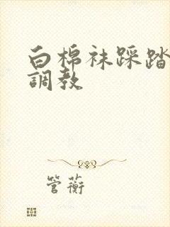 白棉袜踩踏耳光调教