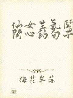 仙女生气哄仙女开心的句子