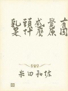 乳头感觉有点疼是什么原因