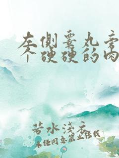 左侧睾丸旁边长个硬硬的肉疙瘩是怎么回事