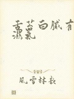 舌苔白腻有齿痕湿气