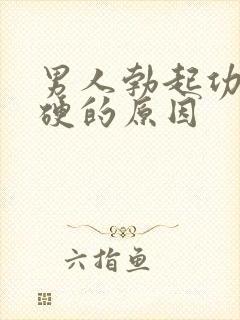 男人勃起功能不硬的原因