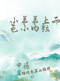 小弟弟上面有白色小肉粒