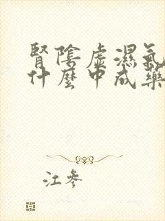 肾阴虚湿气重吃什么中成药最好