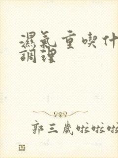 湿气重吃什中药调理