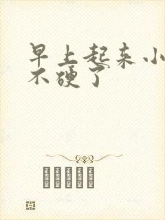 早上起来小弟弟不硬了