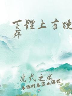 下体上有硬疙瘩疼