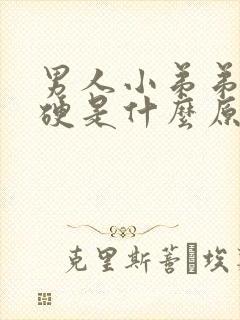 男人小弟弟不够硬是什么原因