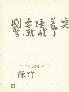 刚要睡着突然一惊,就醒了