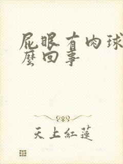 屁眼有肉球是怎么回事