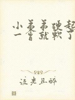 小弟弟硬起来没一会就软了