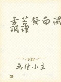 舌苔发白湿气重调理