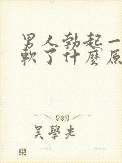 男人勃起一会就软了什么原因