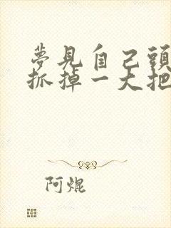 梦见自己头发一抓掉一大把