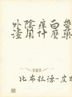 外阴痒白带豆腐渣用什么药好