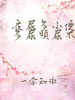 夜尿多小便次数多尿频尿不尽