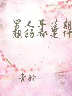 男人平淡期心里想的都是什么