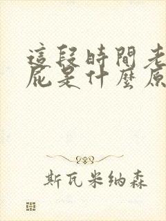 这段时间老爱放屁是什么原因?