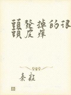 头发掉的很严重头皮痒