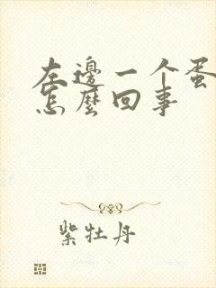 左边一个蛋疼是怎么回事