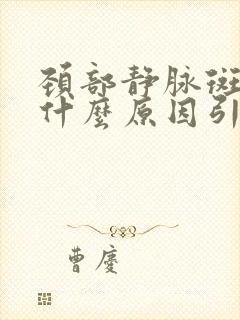 颈部静脉斑块是什么原因引起的