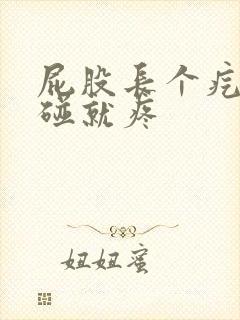 屁股长个疙瘩一碰就疼