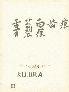 舌苔白齿痕中间有裂痕