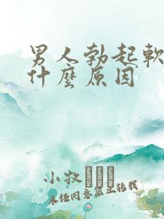 男人勃起软的快什么原因