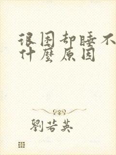 很困却睡不着是什么原因