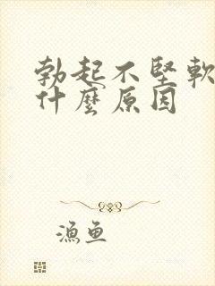 勃起不坚软得快什么原因