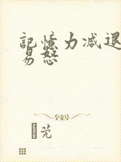 记忆力减退暴躁易怒