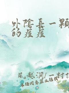 外阴长一颗硬硬的痘痘