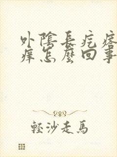 外阴长疙瘩有点痒怎么回事