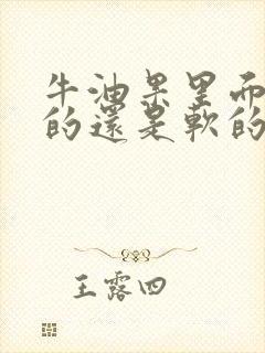 牛油果里面是硬的还是软的