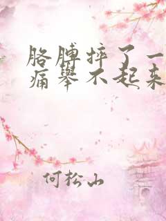 胳膊摔了一跤疼痛举不起来怎么办