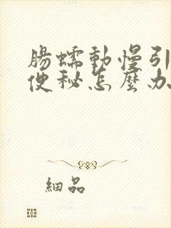 肠蠕动慢引起的便秘怎么办