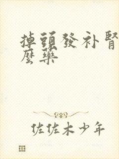 掉头发补肾吃什么药