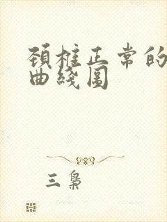 颈椎正常的生理曲线图