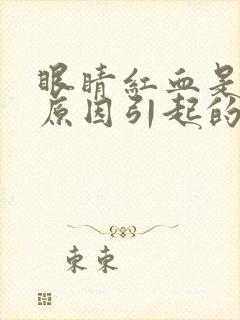 眼睛红血是什么原因引起的起的