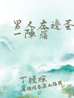 男人左边蛋一阵一阵痛