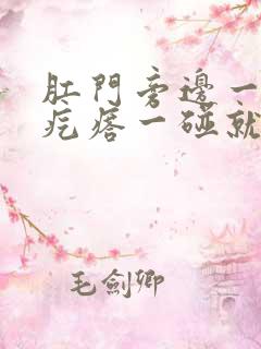 肛门旁边一个小疙瘩一碰就疼