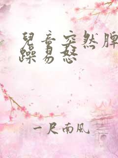 儿童突然脾气暴躁易怒