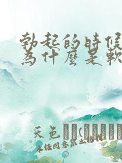 勃起的时候龟头为什么是软的