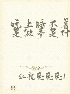 晚上睡不着觉老是做梦是什么原因