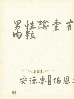 男性阴囊有小白肉粒