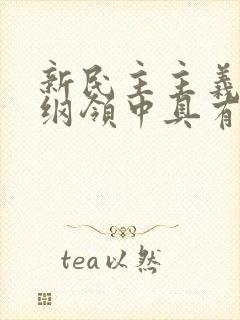 新民主主义经济纲领中具有特色的一项内容是