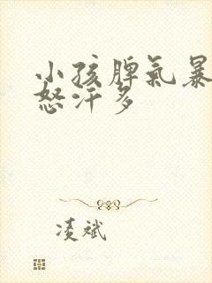 小孩脾气暴躁易怒汗多