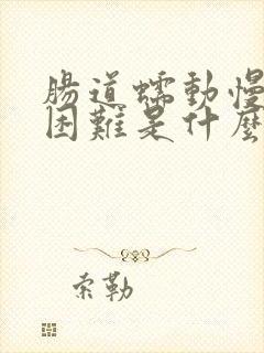 肠道蠕动慢排便困难是什么原因