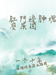 肛门边肿块是什么原因